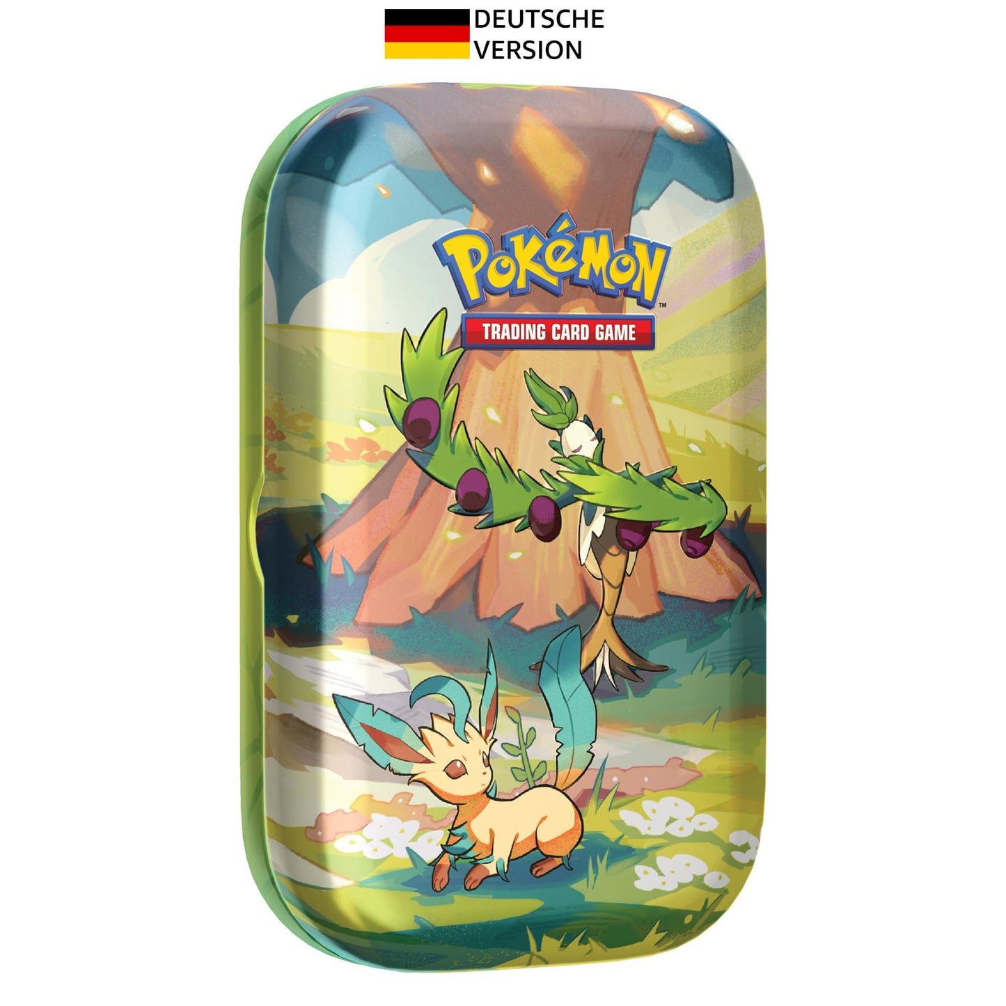 Pokémon Trading Card Game: Mini Tin Box Vibrant Paldea: Umbreon & Espeon (2 Booster Packs, 1 Sticker Sheet)