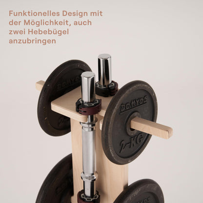 Meanswood dumbbell stand weight rack barbell rack weight bench dumbbell rack plate holders barbell stand 120 kg Made in Italy.