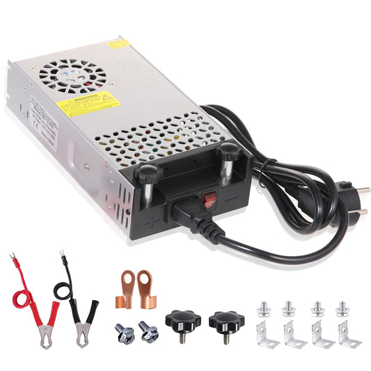 DC 12V 50A 600W power supply transformer switch power supply 110V/220V AC to DC 12V power supply transformer adapter transformer 12V 50A for LED light strip CCTV camera security system radio (2023 Upgraded)