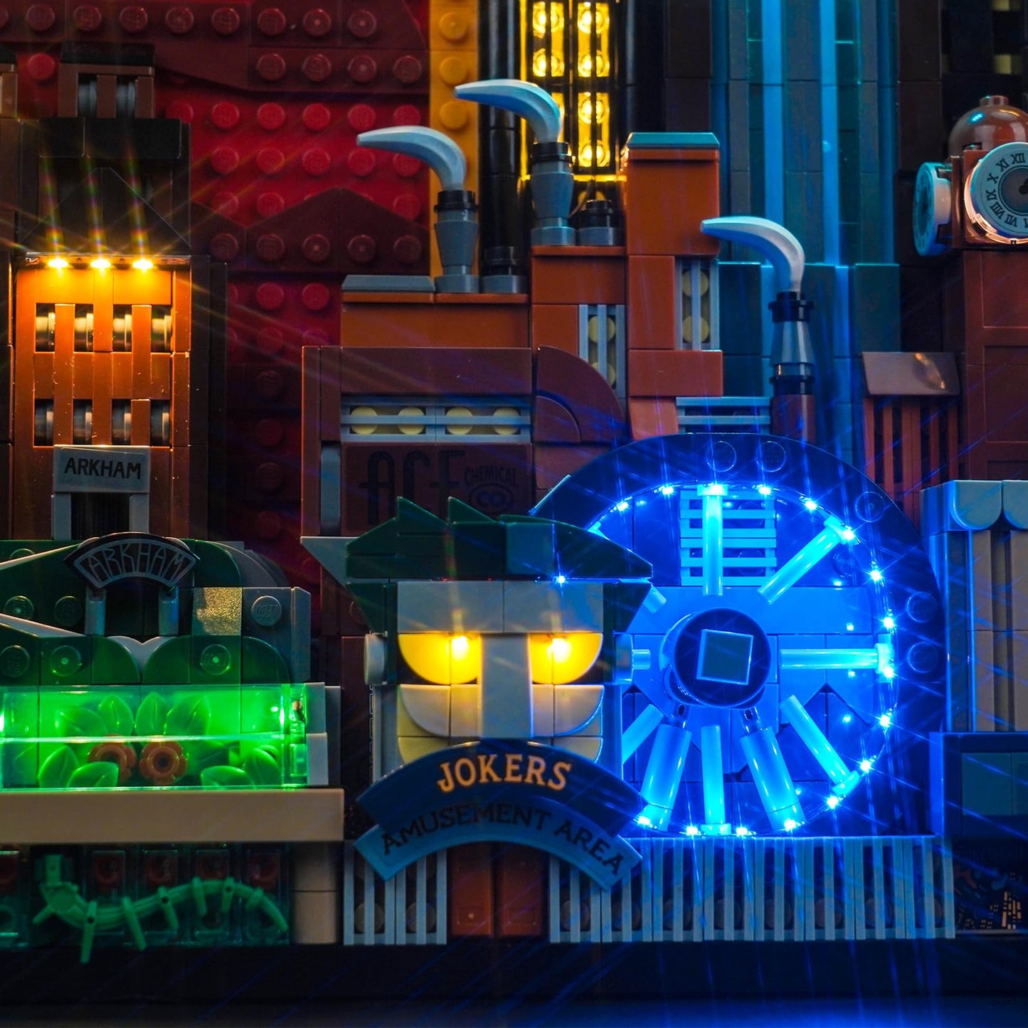 Remote control light kit for Lego 76271 Batman: The Animated Series Gotham City (non-Lego), LED lighting set for Lego Batman: The Animated Series Gotham City creative toy.