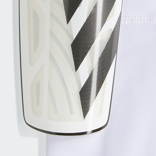 adidas Unisex TIRO SHINGUARD League White/Black/Silver Metallic, L