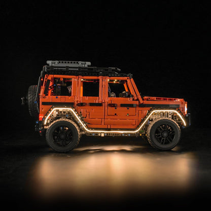LED light set for Lego Technic Mercedes-Benz G 500 Professional Line (no Lego), decorative lighting set for Lego 42177 Mercedes-Benz G 500 Professional Line Creative Toy - Standard Version