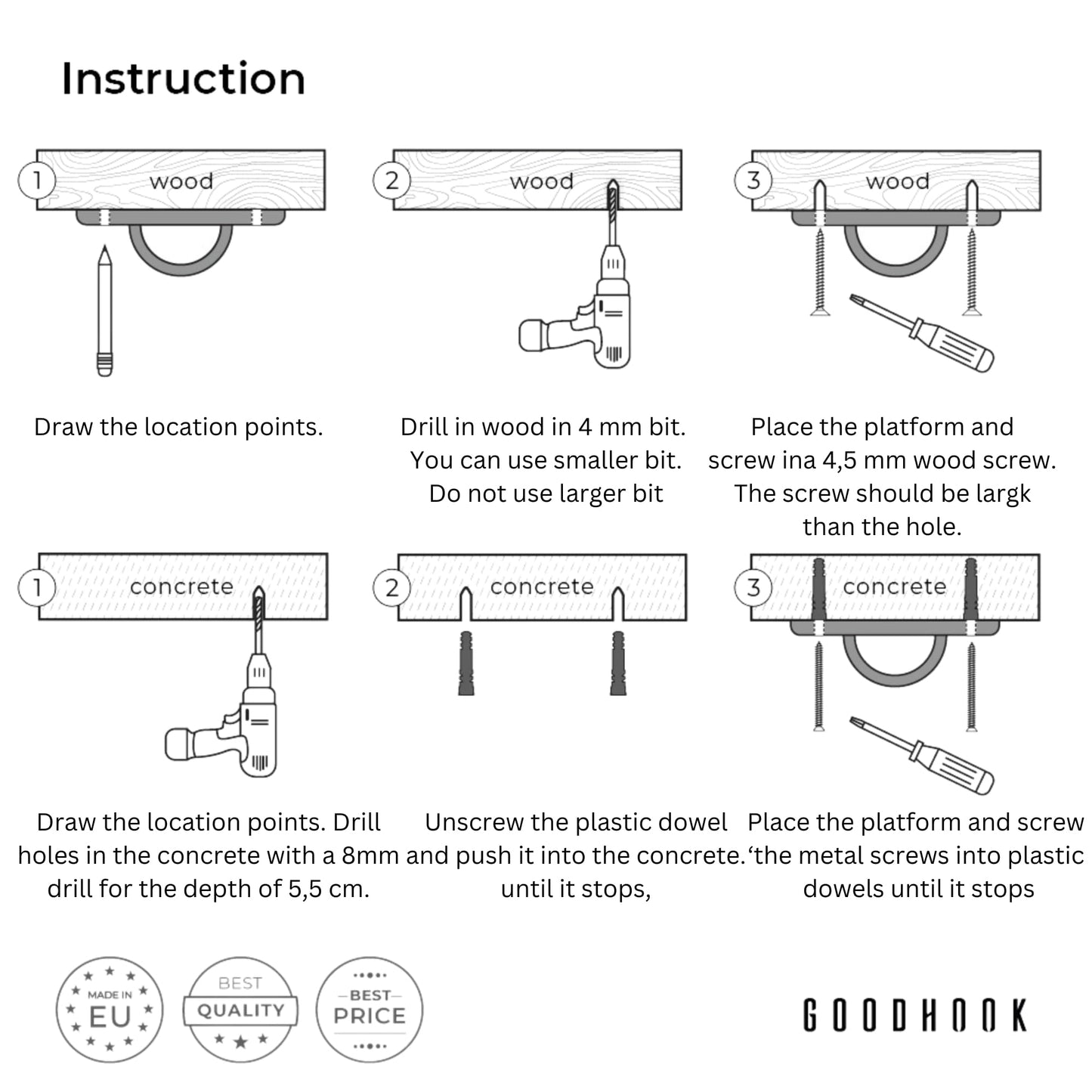 MAMOI® Baby swing, indoor baby swing, wooden children's swing, wooden swing for kids, door frame swings, swing, toddler swing for children's room from 1 year old.