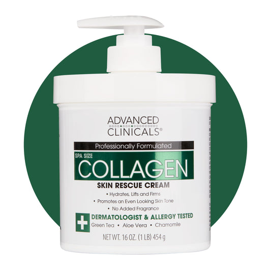 Advanced Clinicals Collagen Skin Rescue Lotion by Advanced Clinicals