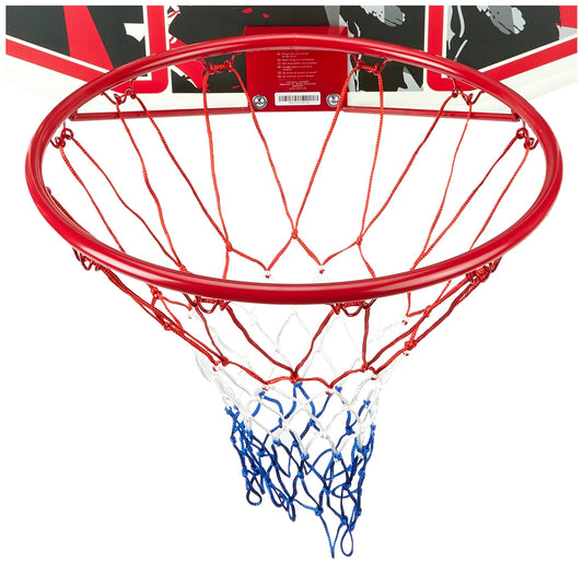 HUDORA Basketball hoop set - Indoor & Outdoor basketball hoop with backboard - Basketball hoop including mounting hardware for wall installation - Basketball backboard & hoop for adults/adolescents & children