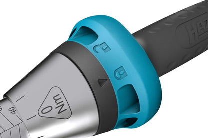 Hazet torque wrench 5121-3CT I Drive: Square 12.5 mm (1/2 inch), Tolerance: 3%, 32 teeth (operating angle 11.25 degrees) I Reversible ratchet for car and bicycle I 421 mm
