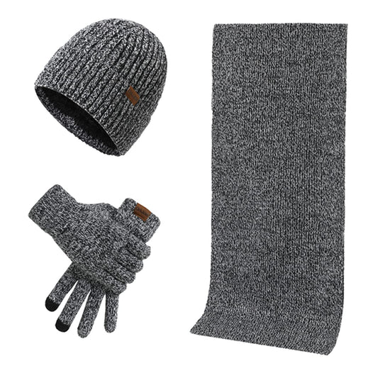 Kuukaa's hat, scarf & glove sets for men and women. Winter hat with lining for men and women. Touchscreen gloves for men and women. Winter warm set.