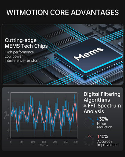 [RS485 Modbus Vibration Sensor] WTVB01-485 IP68 waterproof transducer, 3-axis acceleration vibration detector (frequency + displacement + velocity), motor monitoring module.