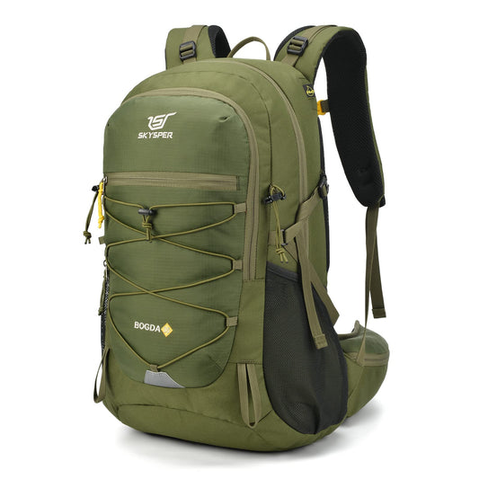 SKYSPER BOGDA 35 hiking backpack 35L with back ventilation & hydration system trekking backpack made of breathable 3D Air Mesh polyester camping outdoor hiking pack