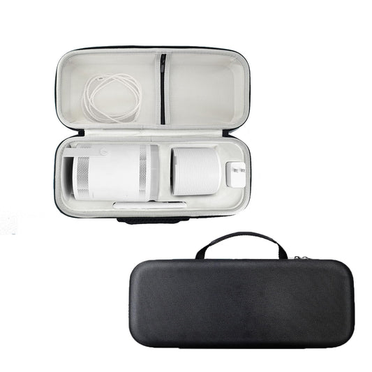 Protective case for Samsung The Freestyle projector, EVA hard shell, travel carrying case, storage bag for Samsung The Freestyle portable projector, Black.