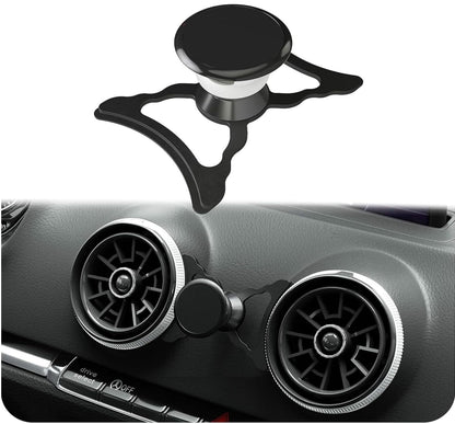 innoGadgets® Magnetic Phone Holder compatible with Audi Q2/SQ2 | Universal Mount for Smartphone, GPS & Tablet | 360 adjustable for optimum visibility | Black