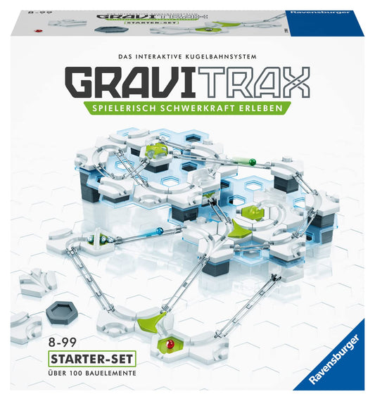Ravensburger GraviTrax Starter Set - Expandable marble run for kids, interactive maze, educational toy and construction game for ages 8 and up.