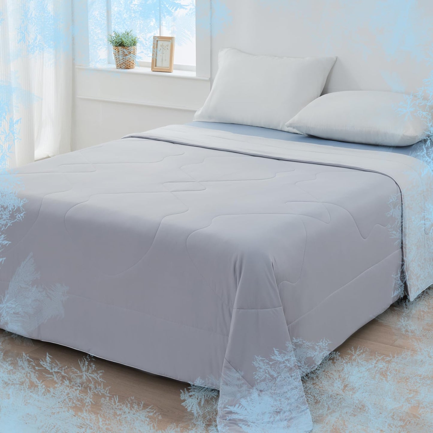 EMME summer blanket Cooling blanket 135 x 210 cm Grey