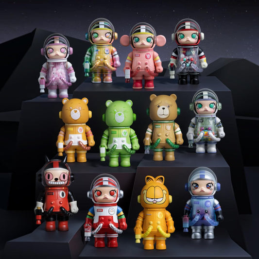 POP MART MEGA Space Molly 100% Series 3 Figures Action Figures Collectible Art Toys Toys Figures Gift 3PC