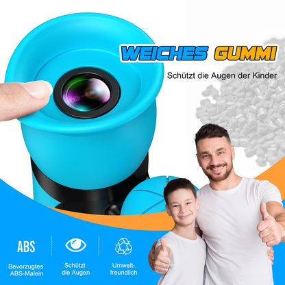 Binoculars for Kids Magnification 8X21, Back to School Boy Mini Binoculars Kids Toy for Ages 3-12, Outdoor Toy Telescope Children's Day Gifts for Little Boys - Outdoors, Hiking, Camping