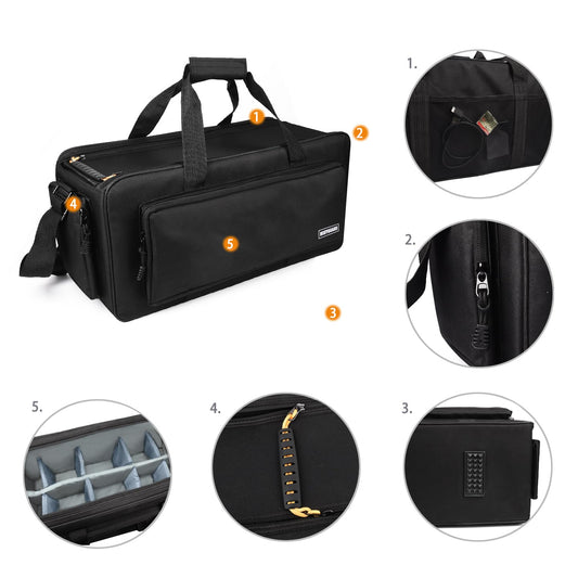 Bodyguard Video Bag XXXL Jupiter Camera Bag large for big photo and video cameras bag with variable interior division for 9 compartments