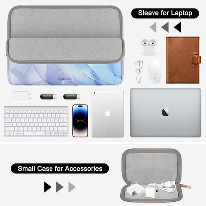 ARVOK Laptop Sleeve for MacBook Air 13 M3 M2 M1 2024 2023-2012, MacBook Pro 14/13 M4 M3 M2 M1, Sleeve Case for 13 Inch Surface Laptop, MateBook D14, Lenovo Dell