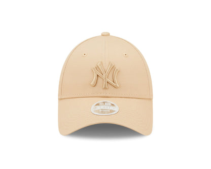 New Era New York Yankees - MLB Baseball - Basecap Cap - Women's - 9Forty adjustable - beige - One-Size