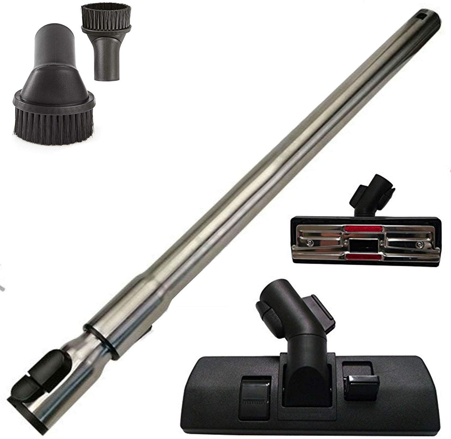 Maxorado Vacuum Cleaner Wand Vacuum Cleaner Nozzle Combination Nozzle Set compatible with Miele Vacuum Cleaners S4 Ecoline S400i S4210 S4780 S424i S4282 S4211 S438i S446i S4560 S456i S4562 S4561 Replacement Part Accessory S4000