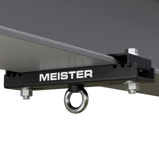 Master Beam Clamp Hanger Mount for Boxing & MMA Heavy Bags, Suspension Straps & Ceiling Fixtures - Black - 5.5" - 7.5"