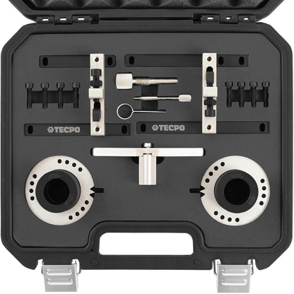 TECPO engine timing tool set for Ford Ecoboost 1.0L 3-cylinder, suitable for changing the timing belt.