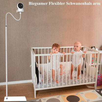 EYSAFT baby monitor stand compatible with Philips Avent/eufy/GHB/BOIFUN/Hellobaby/NWOUIIAY/TakTark and most baby monitors cameras.