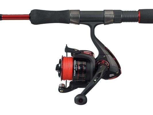ABU GARCIA Fast Attack 240 10-40G Zander CMB, Black/Red