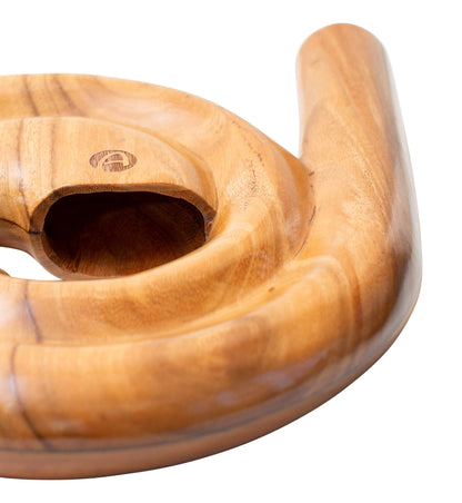 Australian Treasures - Australian Treasures Spiral Travel Didgeridoo - D- AT-Spiral including bag