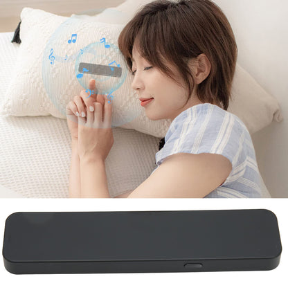 BT Pillow Speaker for Sleeping, Bone Conduction Stereo Wireless Music Sleep Speaker, Under Pillow Speaker, Insomnia, White Noise, 20 Hours Playtime.