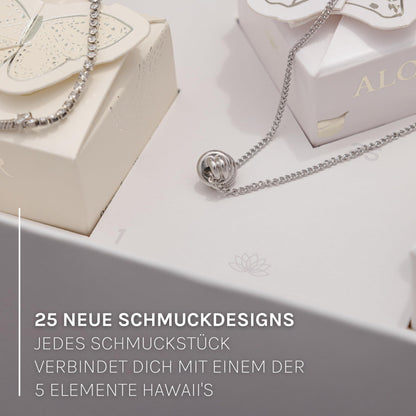 Purelei® Jewelry Advent Calendar (Silver) - 25 exclusive pieces of jewelry for every occasion - Women's advent calendar - sustainable and reusable - gift for women