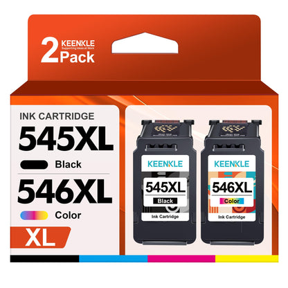 PG-545 CL-546 XL PG-545XL CL-546XL Replacement for Canon Printer Cartridges 545 546 Multipack for Canon Pixma MX495 TR4550 TS3350 TS3150 TR4551 MG2550s MG2555s TS3151 MG3050 MG2950 TS205 (Black, Color)