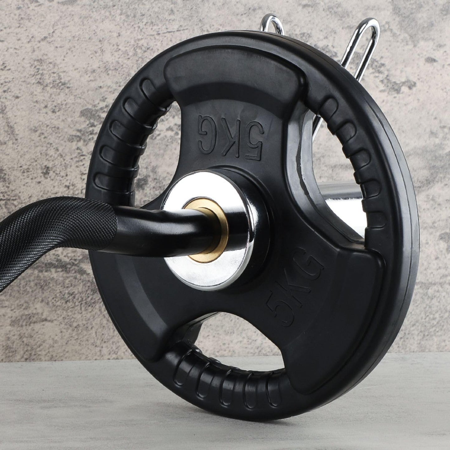 PhysKcal 1.25kg, 2.5kg rubber weight plates set for Olympic barbells, barbell weight set, dumbbell plates for international barbells, change plates, fractional plates