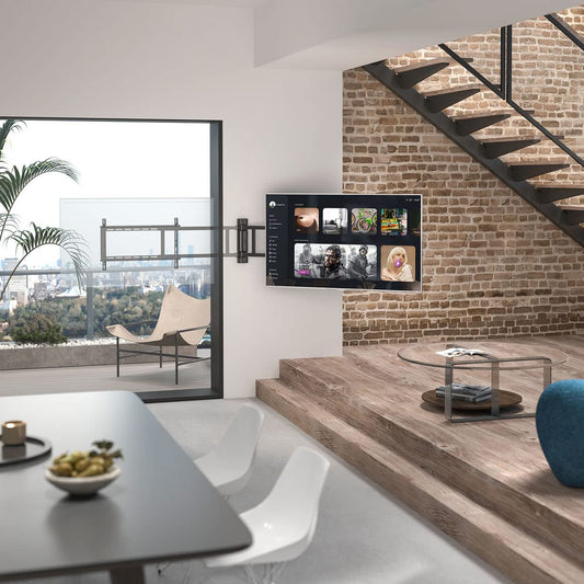 MULTIBRACKETS - TV wall mount with motor and remote control for TV. Ref. Motorswingarm XL Large.