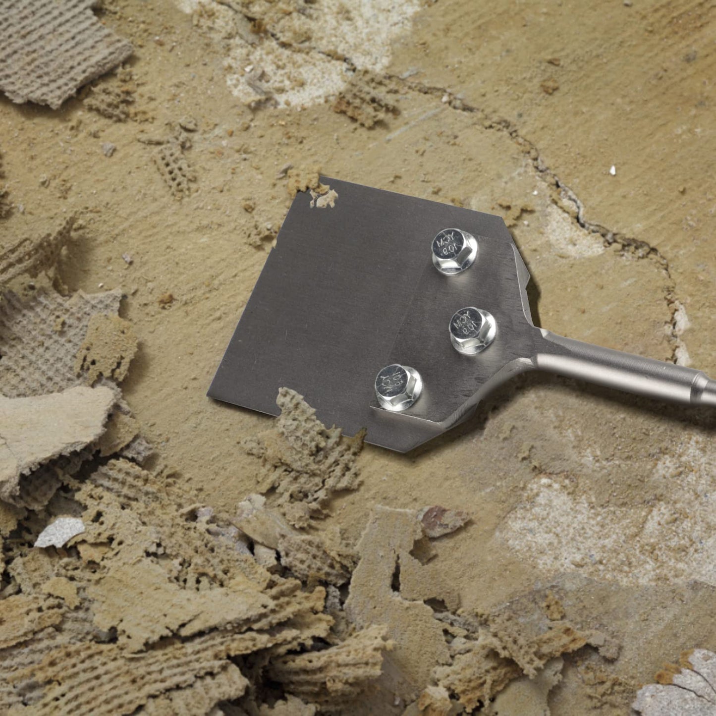 CPROSP SDS-Plus Spatula Chisel Tile Chisel 250x100mm, for removing floor coverings and coatings in conjunction with demolition tools.