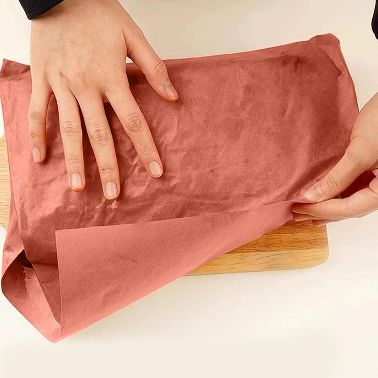 Acasimo Pink Butcher Paper 25m, 53m Roll BBQ Kraft Paper Width 61cm, 46.5cm Food Grade Packaging Perfect for smoked brisket on the grill (60cmx53m)