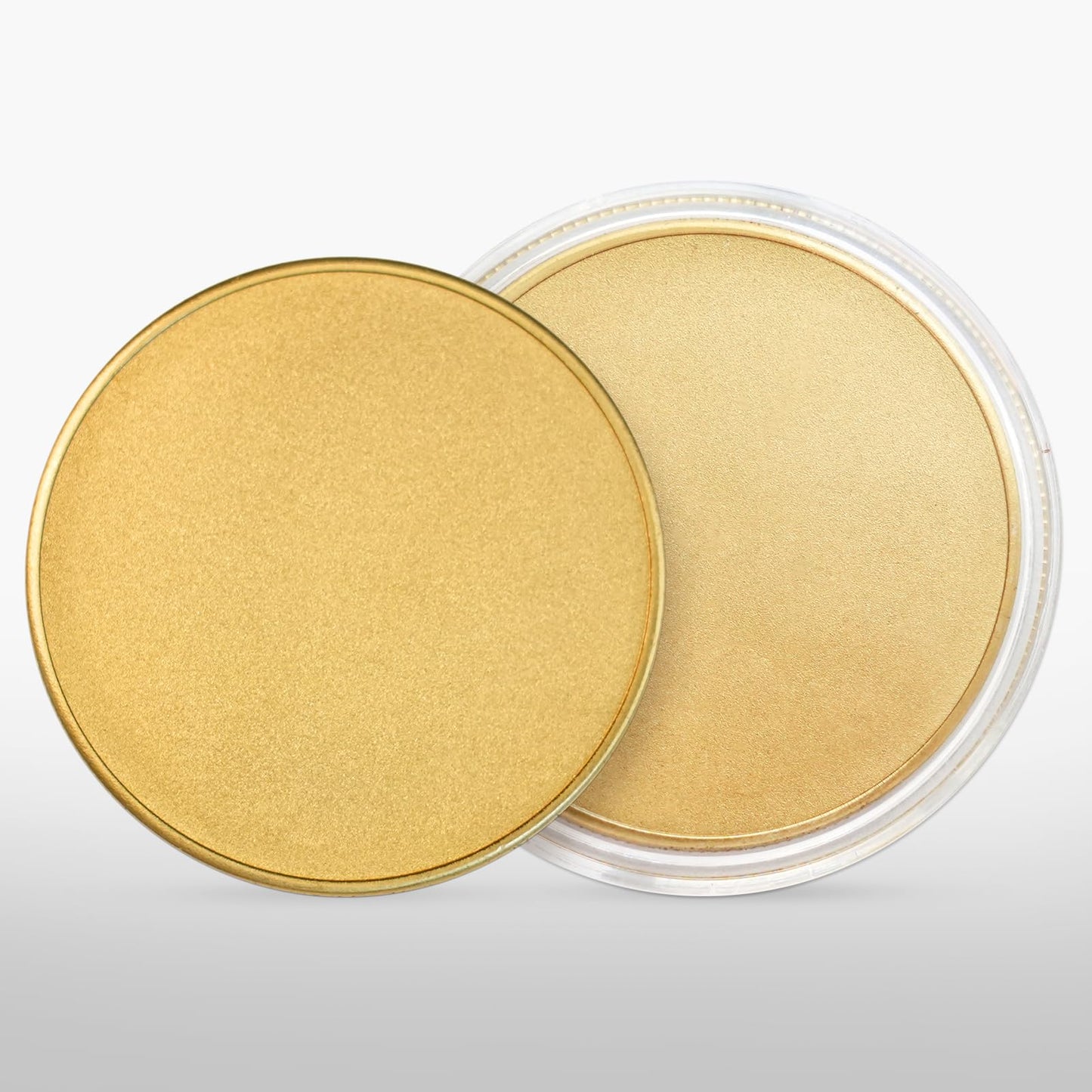 20 pieces of brass blank challenge coins, 40mm engraving blanks with threaded edge. Coins for DIY crafts, engraving, traveling, accessories. Material for fiber laser engraving machine (3mm Brass).