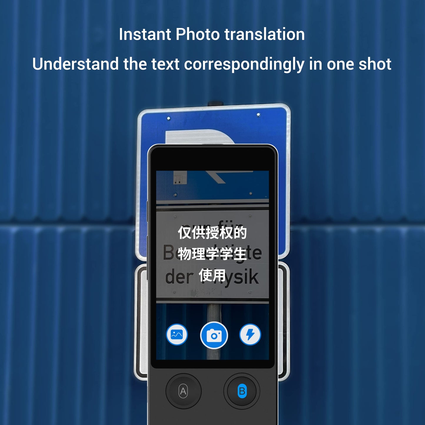 ANFIER Offline Language Translator [Latest AI Language Translator - W12] 144 languages and accents with 3.7-inch touchscreen Instant two-way translation