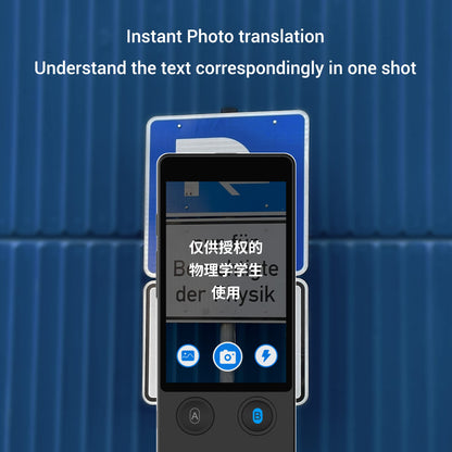 ANFIER Offline Language Translator [Latest AI Language Translator - W12] 144 languages and accents with 3.7-inch touchscreen Instant two-way translation