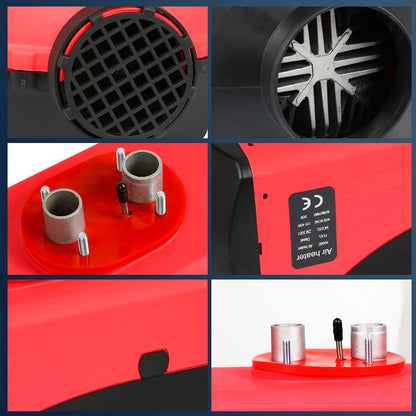 Ikodm 12V Diesel Air Heater 5KW Parking Heater Diesel, Air Diesel Heater, Diesel Air Heater, LCD Switch Air Diesel Heater for Car RV Boats Truck Automobiles Motorhome Bus