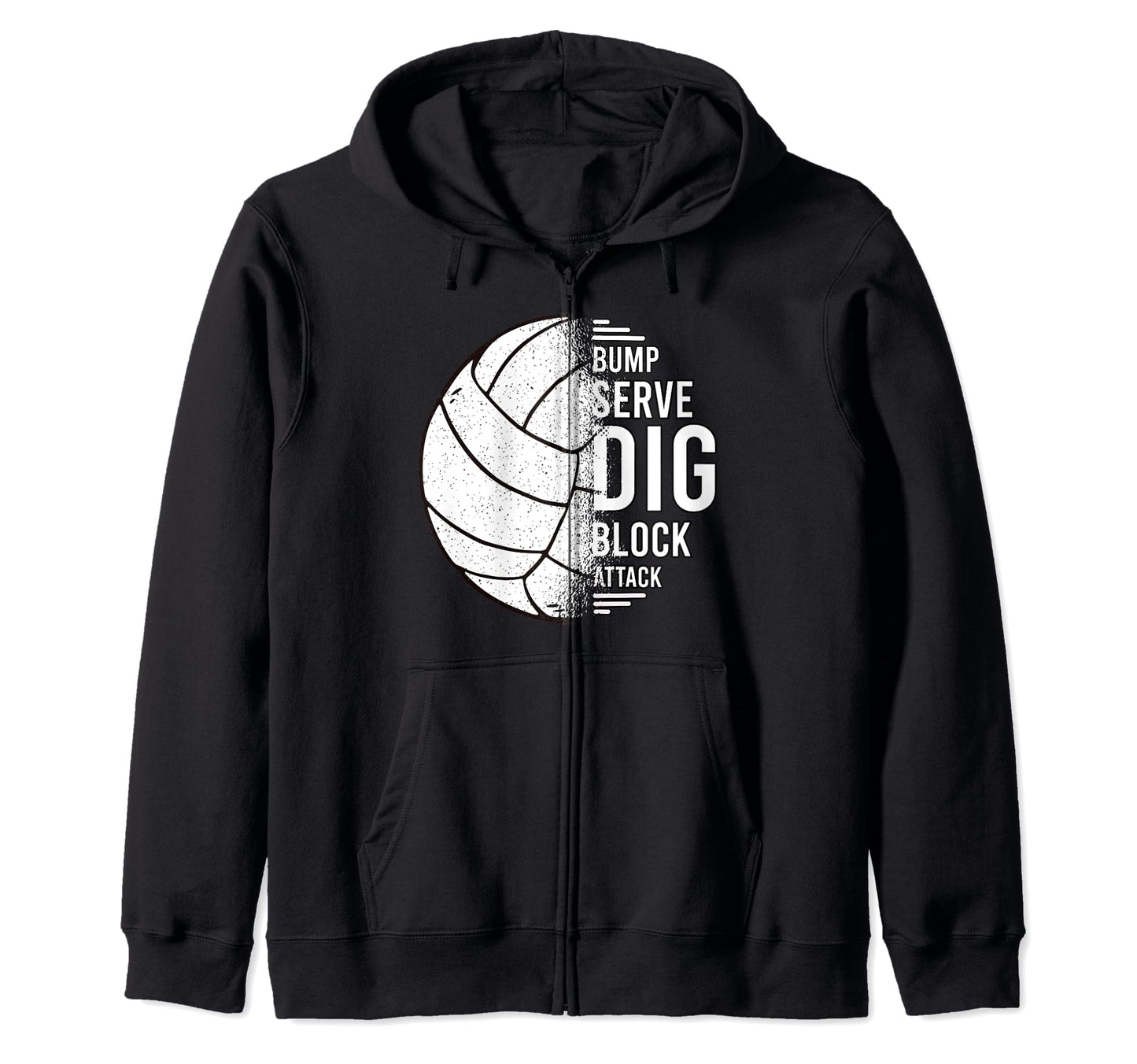 Volleyball hoodie for volleyball team and beach volleyball.