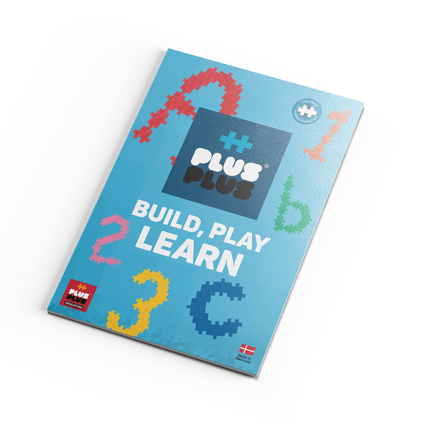 Plus-Plus 9603406 Creative Building Blocks Box, Amazing construction toy, 2400 pieces, Basic, Pink & 9607016 Creative Building Blocks, Learn to Build Vehicles Set, Construction toy, 800 pieces
