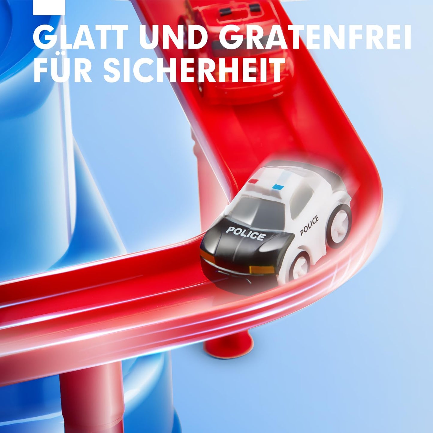 hahaland toys for 2 3 4 5 year olds, car toys for 2 year old boys girls, adventure car racing track set for kids, toy car gift for 2 3 4 5 year old boys