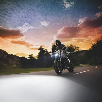 Osram NIGHT BREAKER LED SMART H4 for motorcycles; up to 330% more brightness; 6000K, LED retrofit lamp for motorcycles with road approval, white