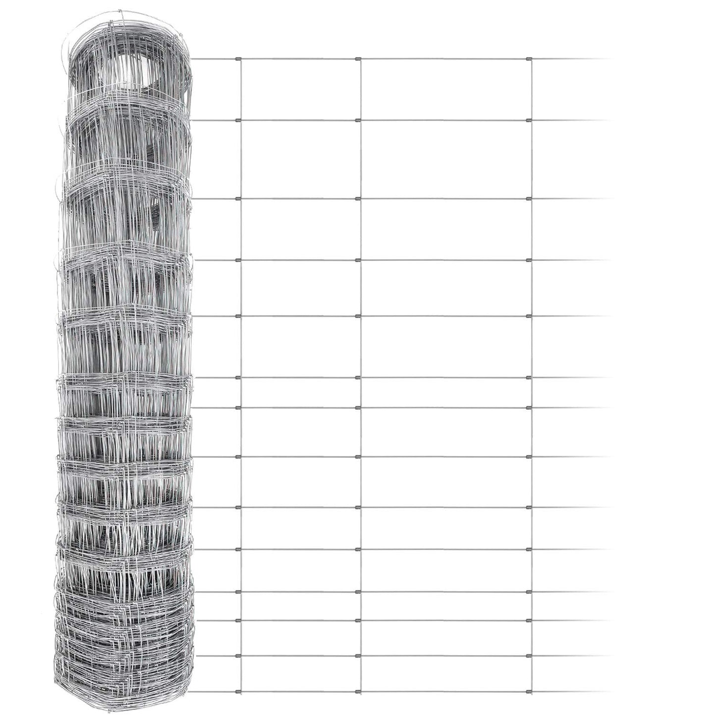 Panorama24 Game Fence 100/12/15 50m Garden Fence, Game Fence, Pasture Fence, Forestry Fence, Wire Fence, Knot Mesh, STRONG AGAINST Deer, Roe Deer, Wild Boar, Badgers, Rabbits & more Wildlife & Pests