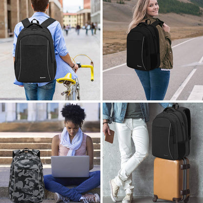 BAOMANYI backpack for men, large school backpack for teenage boys, 18.4 inch waterproof laptop bag, big notebook school bag for work, travel, business, school backpack.