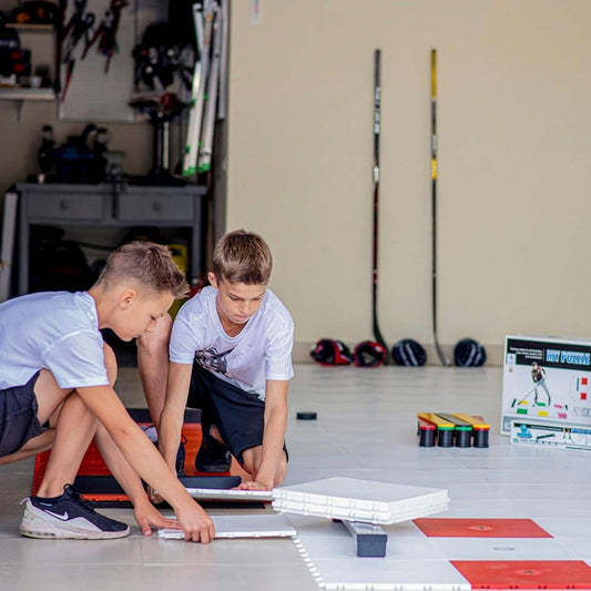 Hockey Revolution My Puzzle Systems - Professional dry-land tile set for stickhandling training.