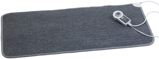 infactory Bathroom Heated Rug: Heatable floor mat, fleece fabric, 105x55cm, 60 °C, 155 W (Floor mat, heated rug for camper, mattress topper)