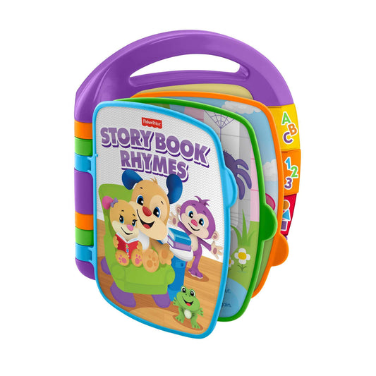 Fisher-Price Laugh & Learn Songbook Baby | Baby Music Book for 6 Months+ | Baby Music Toy | Electronic Kids' Book | Baby Toy with Music | Toy for Babies 6 Months+, Italian Version, CDH49
