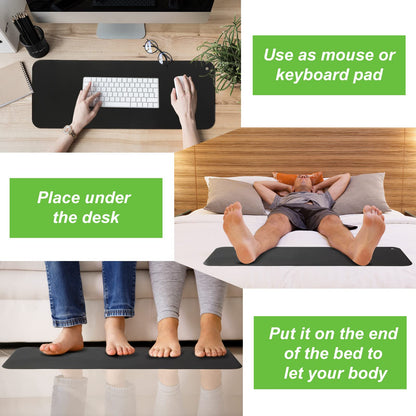 AituoWan Conductive Health Mat, Grounding Cord, universal grounding mat for personal grounding anywhere (26.7 * 9.8 inch)