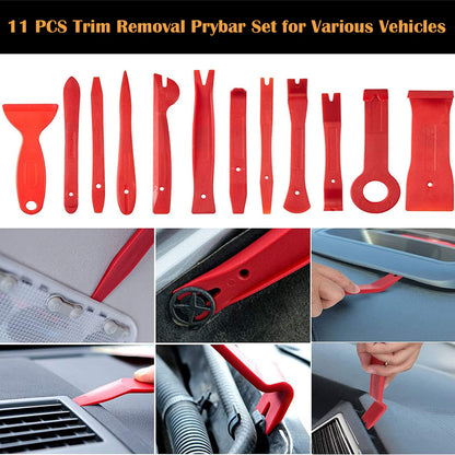 Aohoo Auto Disassembly Tools, 280 Piece Trim Removal Tool Set, for Trim Removal Plastic Pry Tool, Installation and Removal of Car Panel for Dashboard
